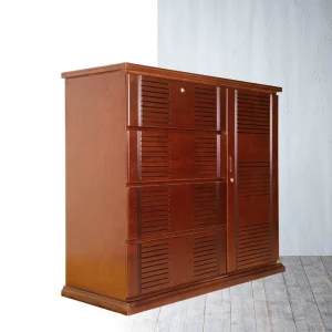 Annex Rainbow Wardrobe - Contemporary Slatted Design