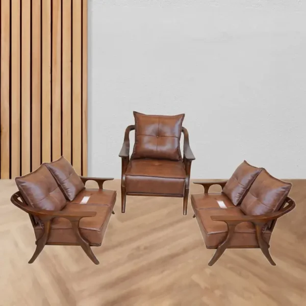 Apex Sofa Set (2+2+1) – Modern Sofa with Premium Cushions